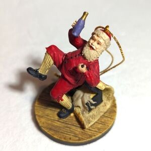 "Laughing Santa" Ornament, Norman Rockwell's Family Treasures Collection